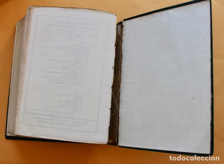 Libros de segunda mano: OBRAS COMPLETAS - PEDRO MATA - EDITORIAL TESORO 1951 - Foto 19