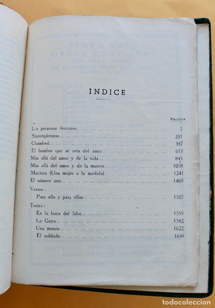 Libros de segunda mano: OBRAS COMPLETAS - PEDRO MATA - EDITORIAL TESORO 1951 - Foto 20