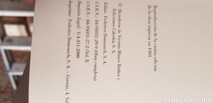 Libros de segunda mano: Entre naranjos.Blasco Iba&ntilde;ez. - Foto 7