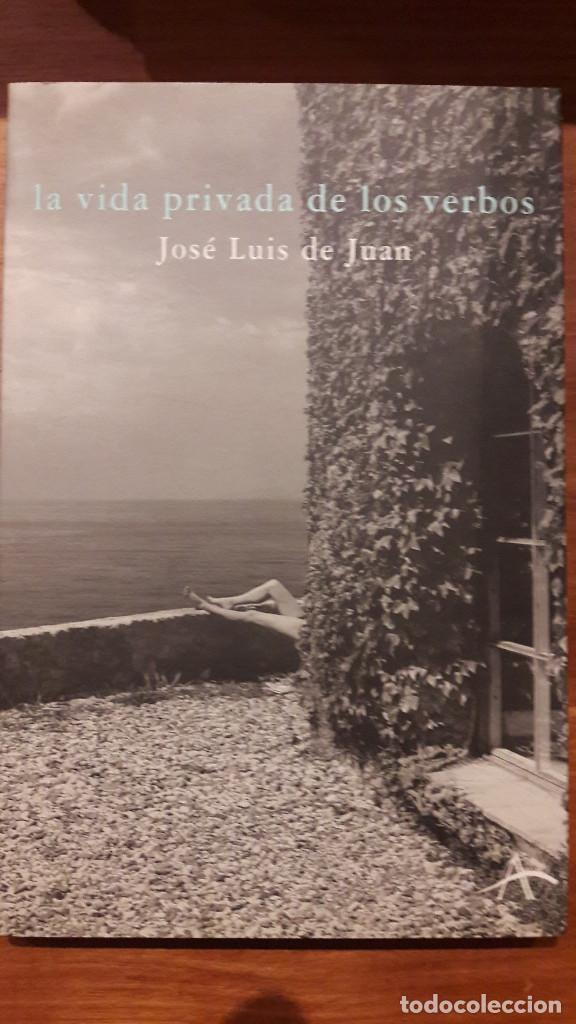 Libros de segunda mano: LA VIDA PRIVADA DE LOS VERBOS. JOS&Eacute; LUIS DE JUAN. ALBA. - Foto 1