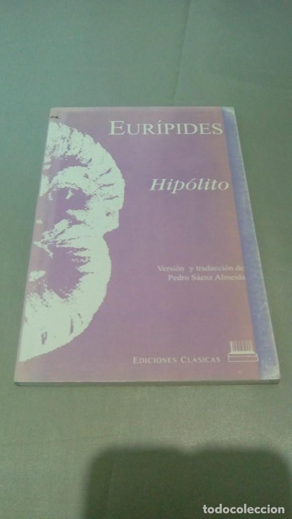 Libros de segunda mano: HIPOLITO.- EURIPIDES - Foto 1