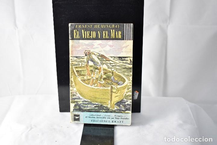 Libros de segunda mano: EL VIEJO Y EL MAR. HEMINGWAY. ERNEST 1958. EDICIONES KRAFT - Foto 1