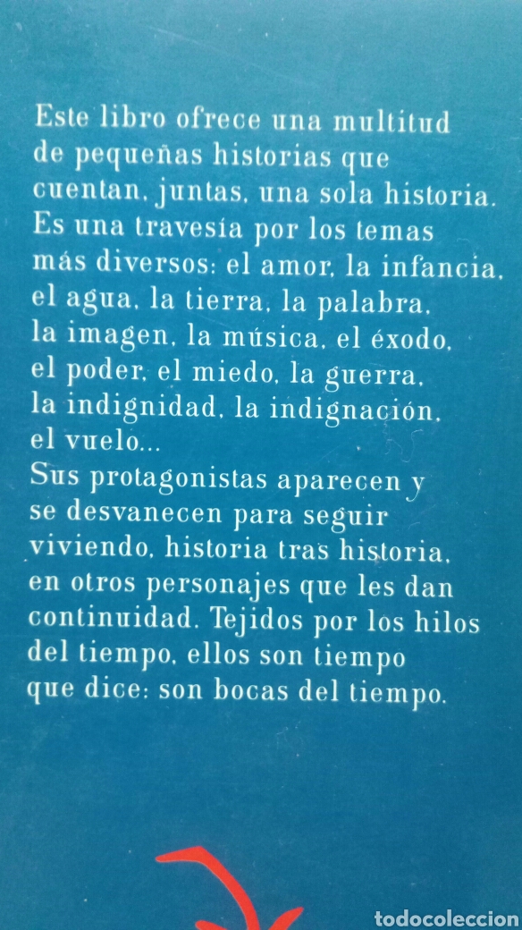 Libros de segunda mano: Bocas del tiempo. Eduardo Galeano. - Foto 3