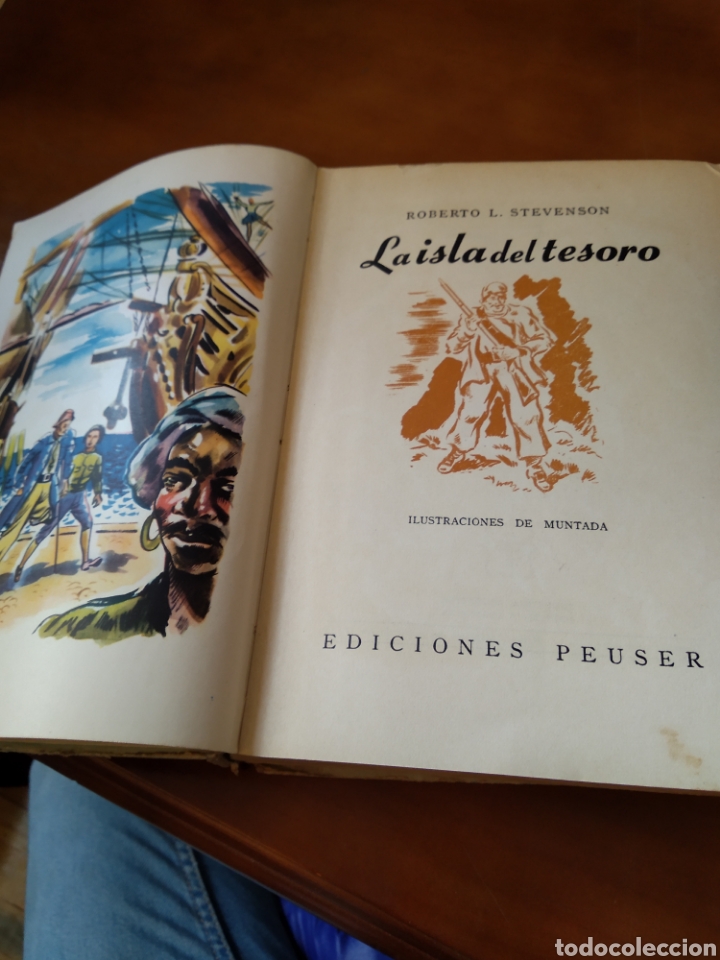 Libros de segunda mano: LA ISLA DEL TESORO. ROBERT L. STEVENSON - PEUSER #1761 - Foto 3