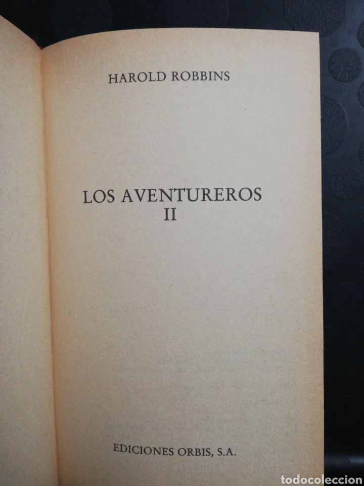 Libros de segunda mano: Los aventureros II, Harold robbins ,biblioteca grandes &eacute;xitos - Foto 3