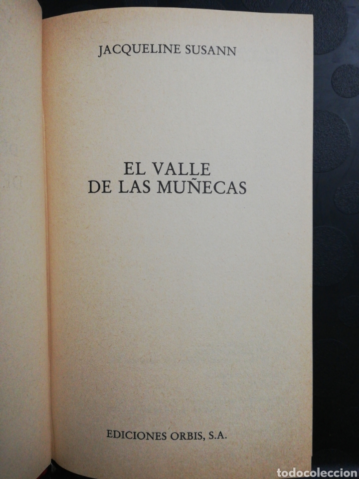 Libros de segunda mano: El valle de las mu&ntilde;ecas Jacqueline Susann ,biblioteca grandes &eacute;xitos - Foto 3
