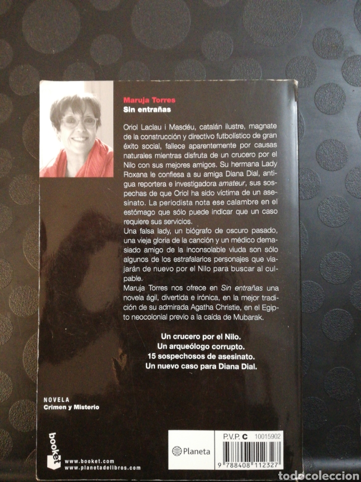 Libros de segunda mano: Sin entra&ntilde;as , Maruja Torres, editorial planeta - Foto 2