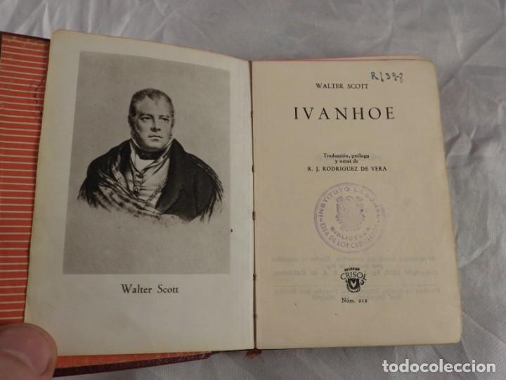 Libros de segunda mano: LIBRO IVANHOE DE WALTER SCOTT COLECCION CRISOL 2 EDICION - Foto 3