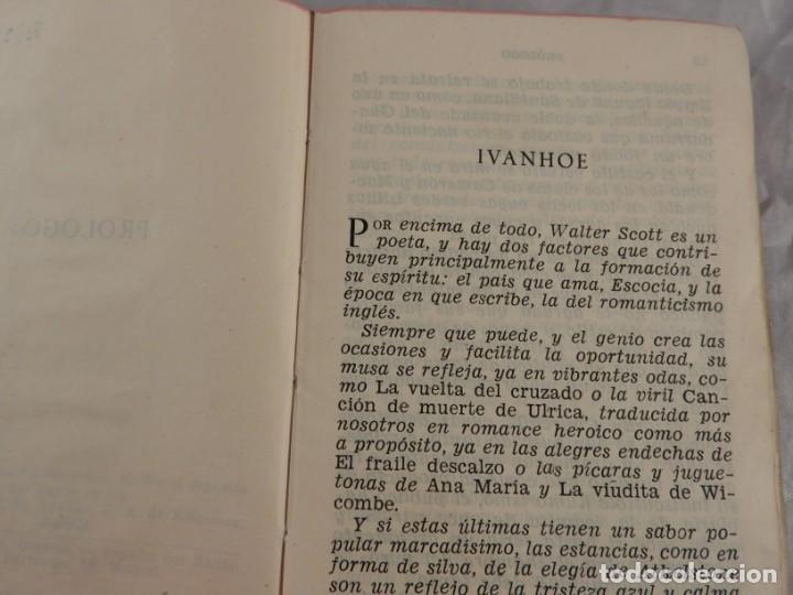 Libros de segunda mano: LIBRO IVANHOE DE WALTER SCOTT COLECCION CRISOL 2 EDICION - Foto 5