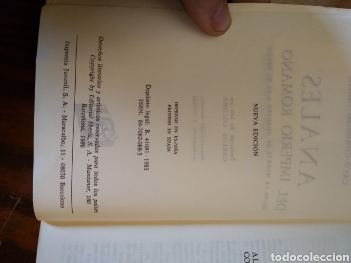 Libros de segunda mano: T&Aacute;CITO. ANALES. OBRAS MAESTRAS #0040 - Foto 2