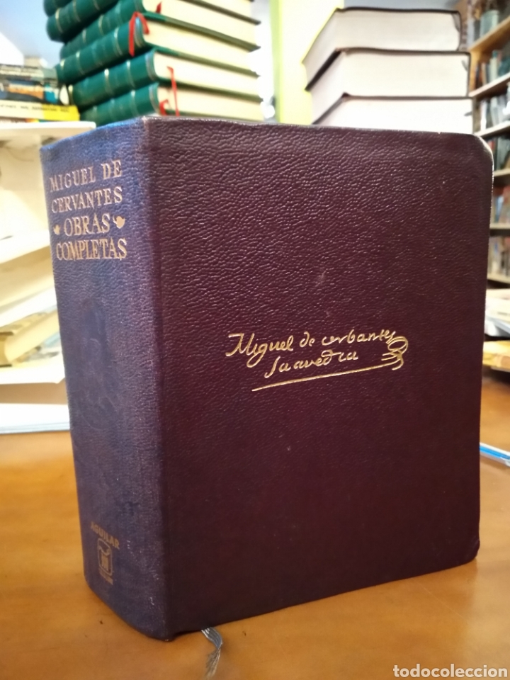 Libros de segunda mano: MIGUEL DE CERVANTES. OBRAS COMPLETAS - Foto 1
