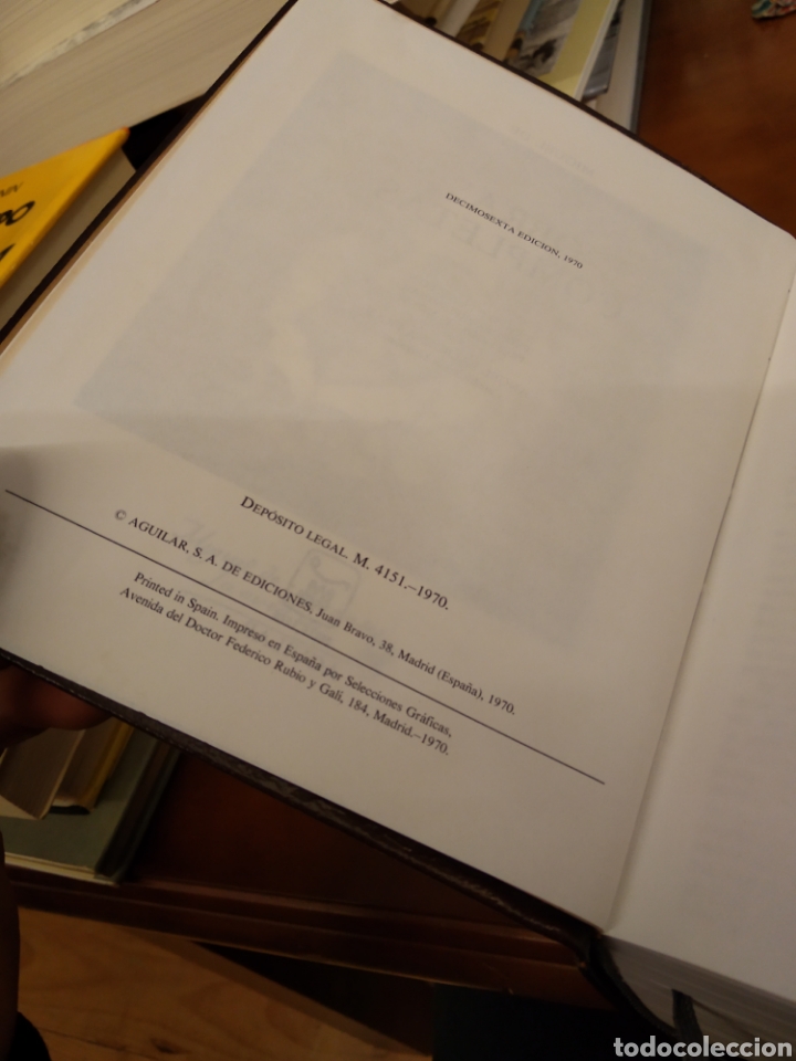 Libros de segunda mano: MIGUEL DE CERVANTES. OBRAS COMPLETAS - Foto 4
