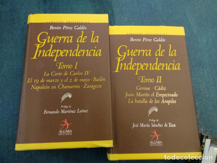 Libros de segunda mano: GUERRA DE LA INDEPENDENCIA (2 TOMOS) - BENITO P&Eacute;REZ GALD&Oacute;S - ALGABA EDICIONES, 2008 - COMO NUEVO - Foto 1