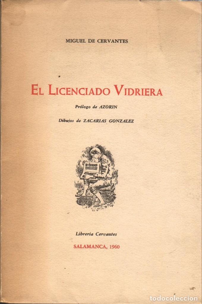 Libros de segunda mano: EL LICENCIADO VIDRIERA / CERVANTES - PR&Oacute;LOGO DE AZOR&Iacute;N - Foto 1
