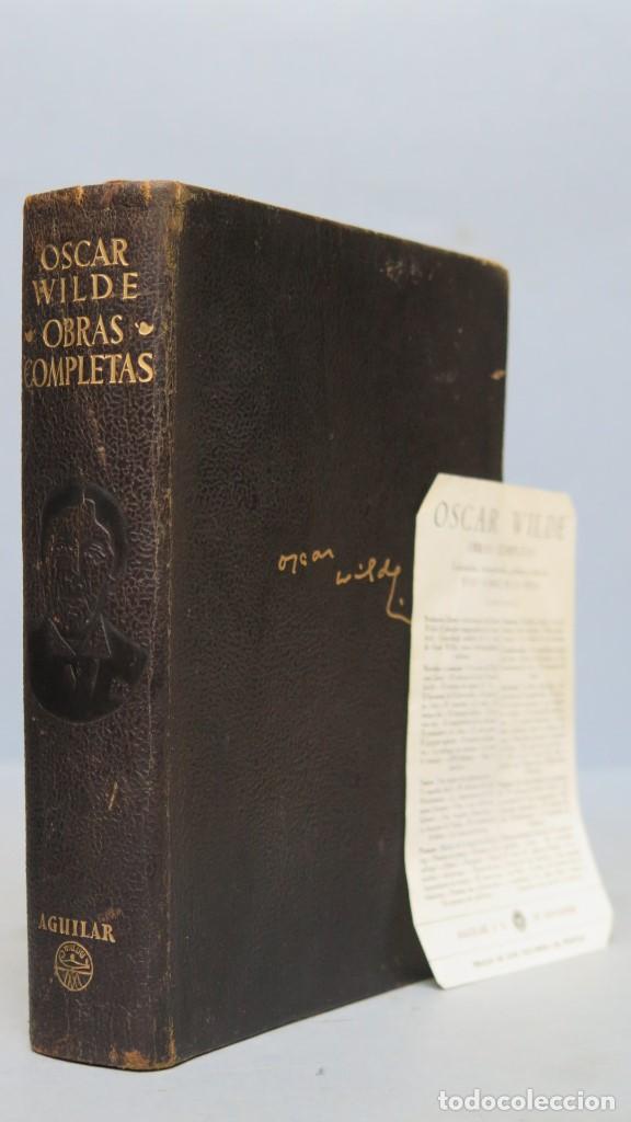 Libros de segunda mano: 1954.- OBRAS COMPLETAS. WILDE. AGUILAR - Foto 1