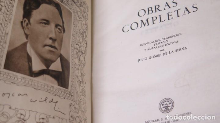 Libros de segunda mano: 1954.- OBRAS COMPLETAS. WILDE. AGUILAR - Foto 6