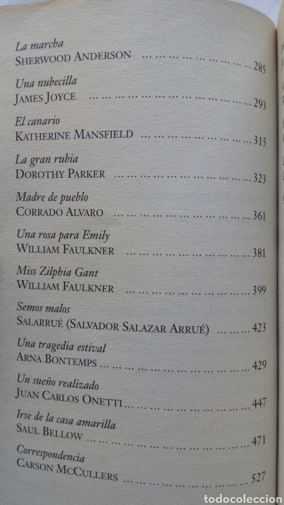 Libros de segunda mano: Antolog&iacute;a del cuento triste. Augusto Monterroso y B&aacute;rbara Jacobs. - Foto 4