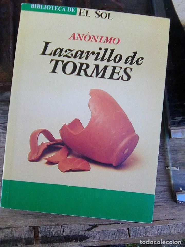 Libros de segunda mano: An&oacute;nimo - El lazarillo de Tormes (Biblioteca El Sol n&ordm; 40, 1991) - Foto 1