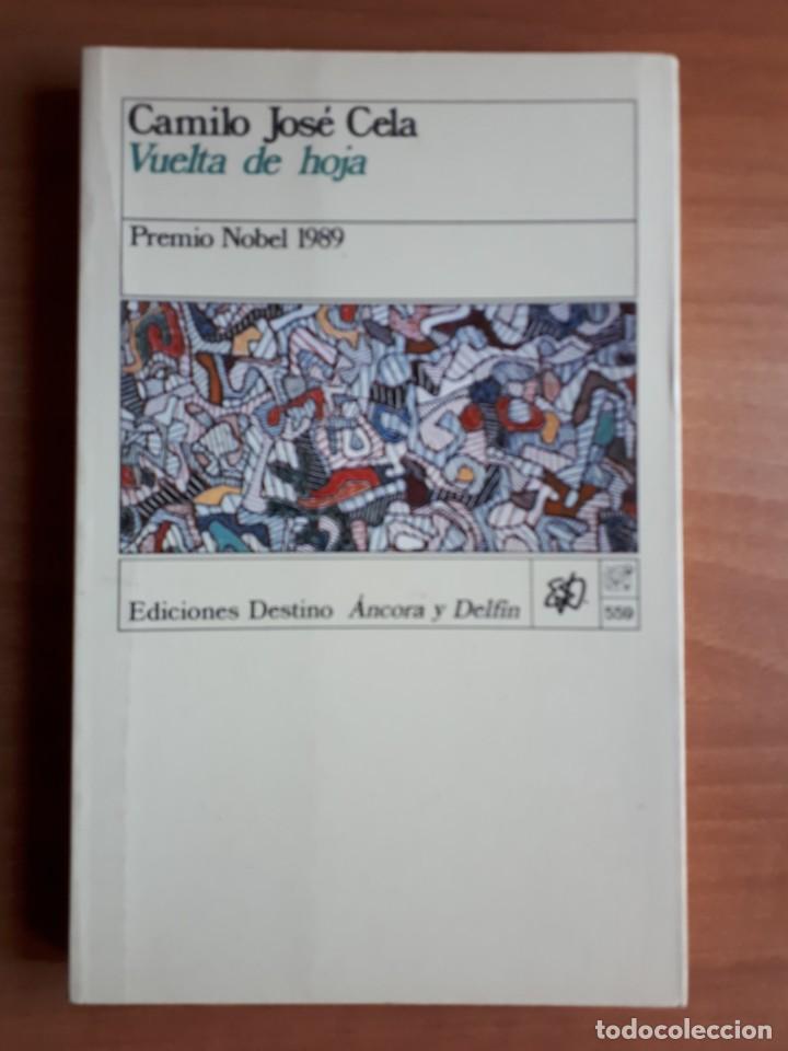 Libros de segunda mano: VUELTA DE HOJA. CAMILO JOS&Eacute; CELA - Foto 1