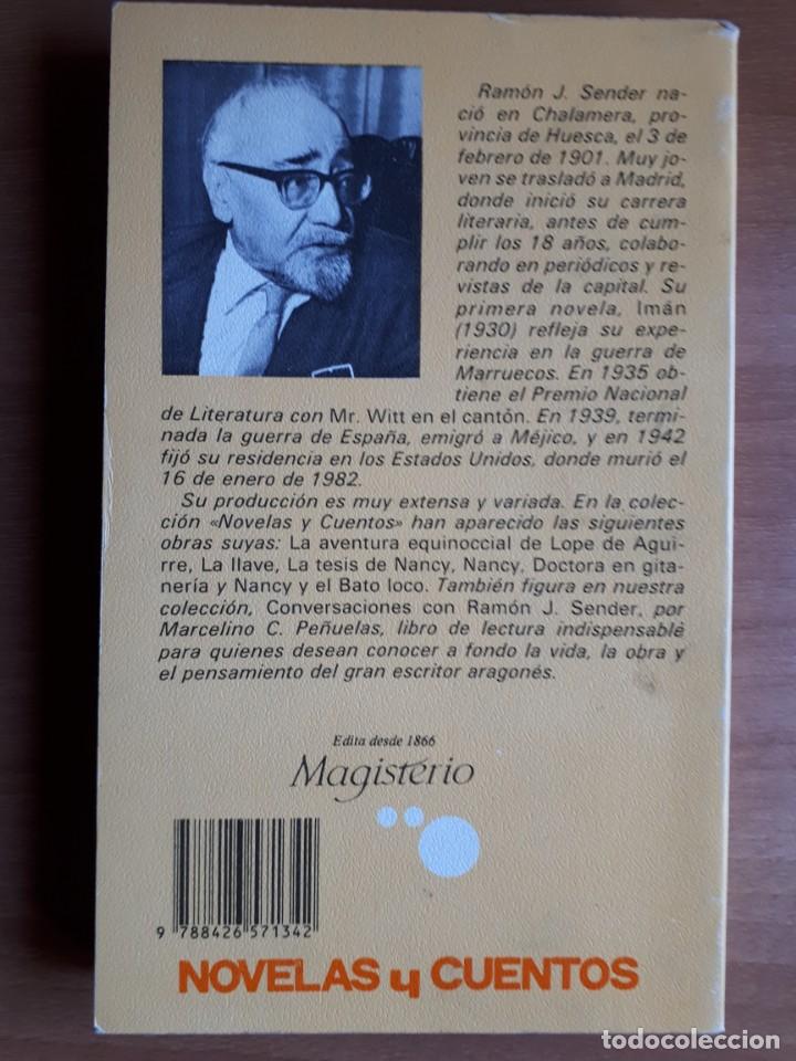 Libros de segunda mano: LA TESIS DE NANCY . RAM&Oacute;N J. SENDER - Foto 2