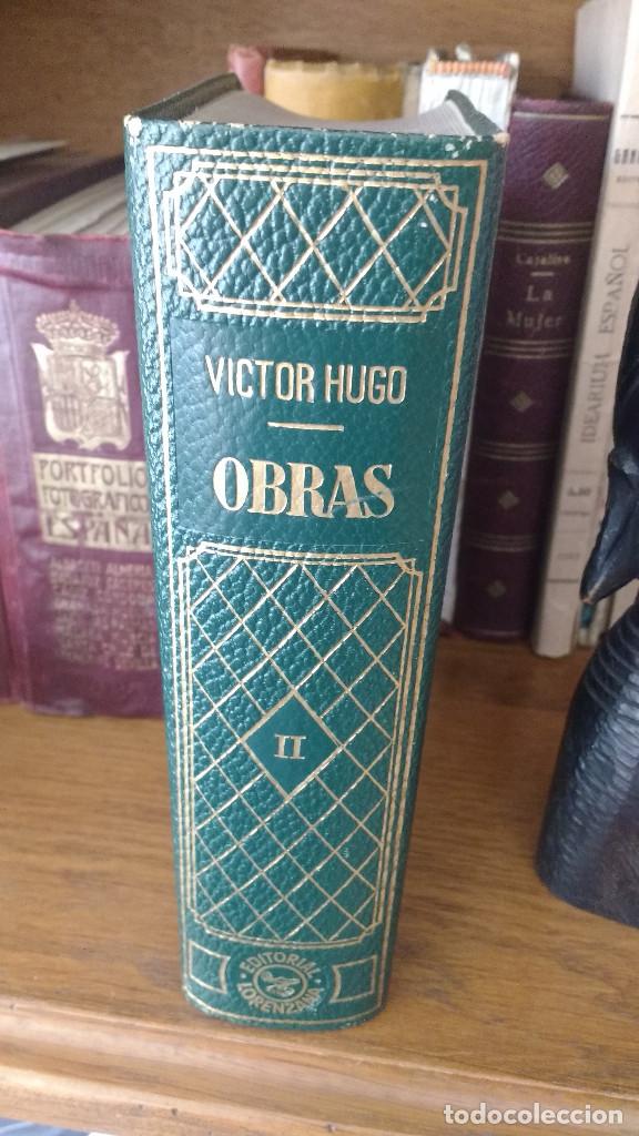 Libros de segunda mano: Obras de Victor Hugo. Tomo II, Los Miserables.1964 - Foto 1