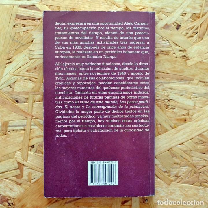 Libros de segunda mano: Cr&oacute;nicas del Regreso (1940-1941). Alejo Carpentier. - Foto 2