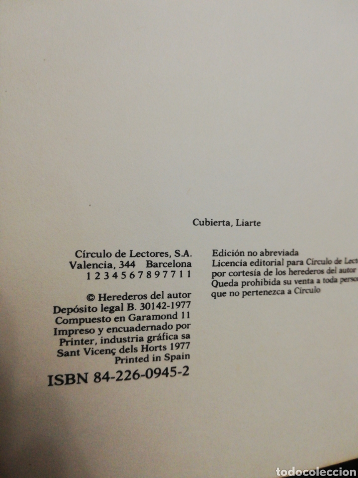 Libros de segunda mano: Flor de mayo ,Vicente Blasco Ib&aacute;&ntilde;ez, c&iacute;rculo de lectores - Foto 4