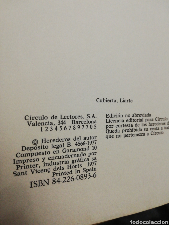 Libros de segunda mano: Ca&ntilde;as y barro, Vicente Blasco Ib&aacute;&ntilde;ez ,c&iacute;rculo de lectores - Foto 4