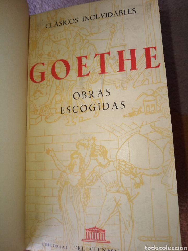 Libros de segunda mano: Goethe, obras escogidas - Foto 3