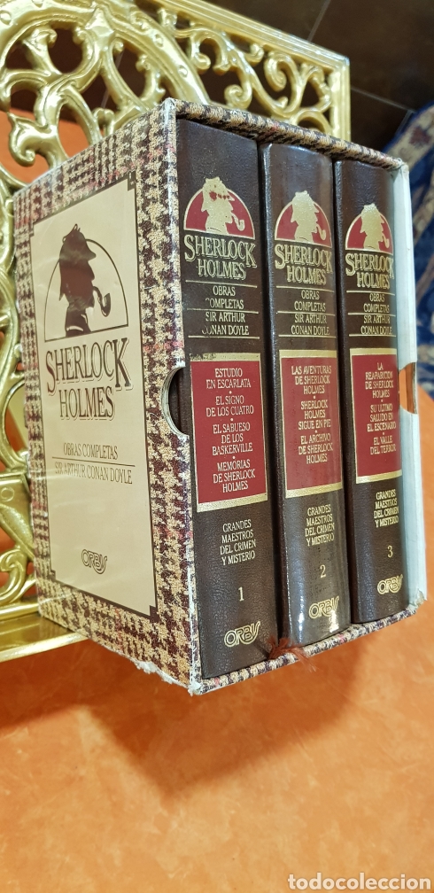 Libros de segunda mano: SERLOCK HOLMES ,obras completas. - Foto 3