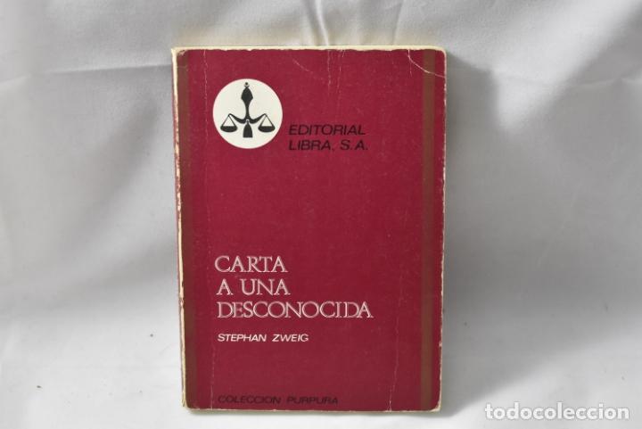 Libros de segunda mano: Carta a una desconocida - Stephan Zweig - Foto 1