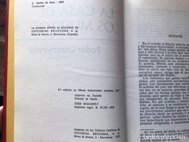 Libros de segunda mano: La casa de los muertos. Fedor Dostoyevski - Foto 3
