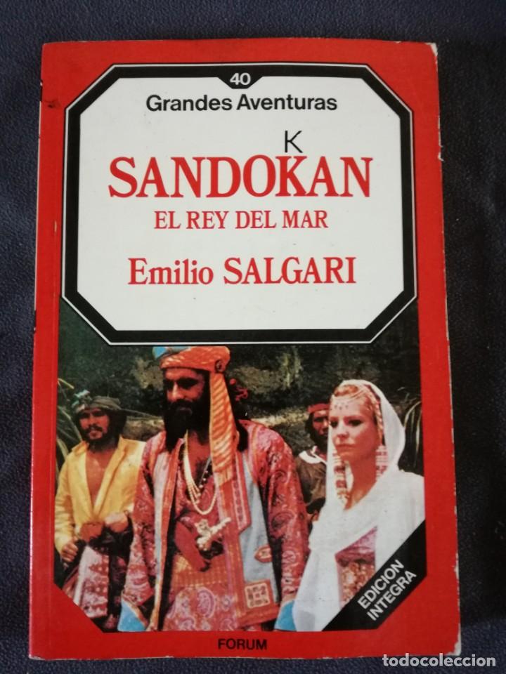 Libros de segunda mano: Salgari.Sandokan el Rey del mar. Ed. Forum - Foto 1