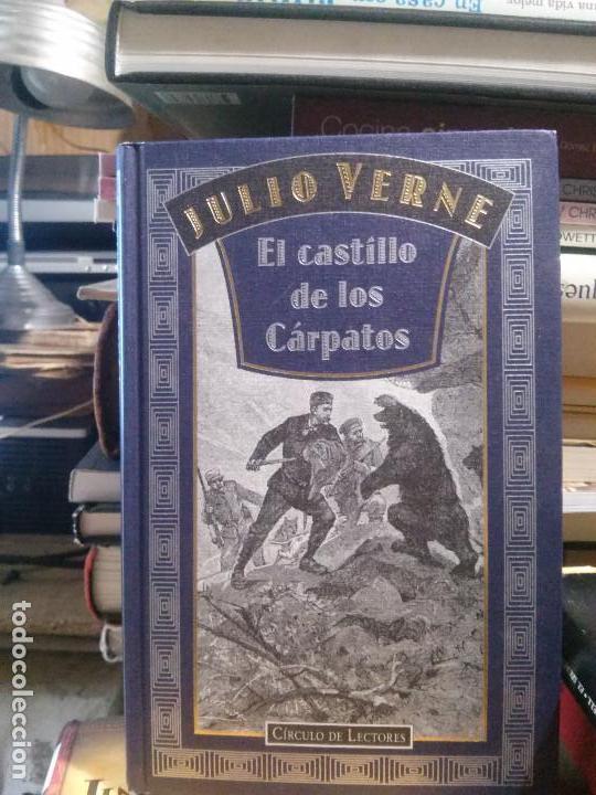 Libros de segunda mano: El castillo de los C&aacute;rpatos, Julio Verne, Ed. C&iacute;rculo de lectores - Foto 1