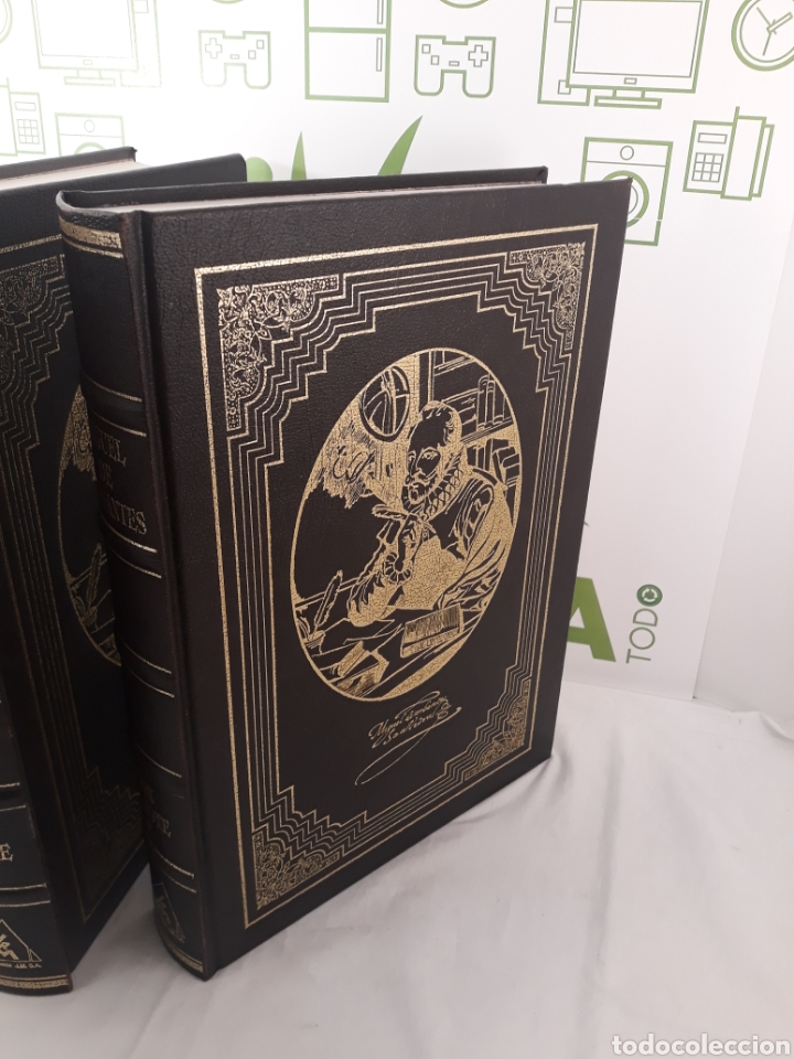 Libros de segunda mano: Don Quijote de la Mancha.2 tomos.ediciones Rueda 1994. - Foto 2