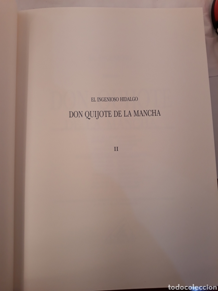 Libros de segunda mano: Don Quijote de la Mancha.2 tomos.ediciones Rueda 1994. - Foto 10