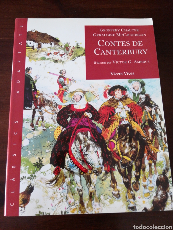 Libros de segunda mano: Contes de Canterbury - classics adaptats ( en catal&aacute;n) - Foto 1