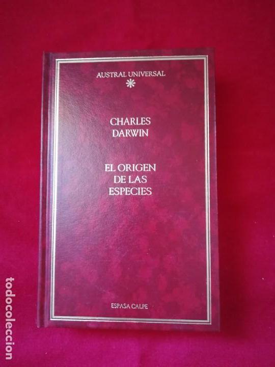 Libros de segunda mano: El origen de las especies. Charles Darwin. Austral Universal Edici&oacute;n Especial - Foto 1