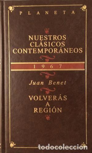 Libros de segunda mano: Volver&aacute;s a Regi&oacute;n. Juan Benet - Foto 1