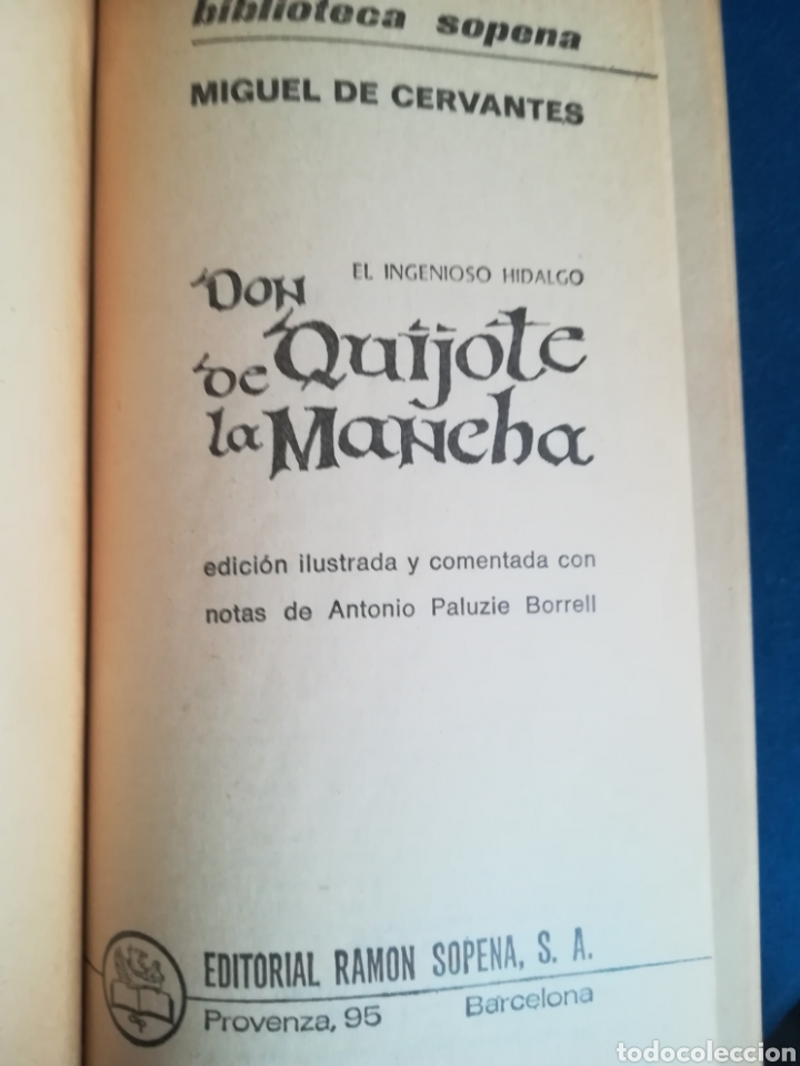 Libros de segunda mano: Don Quijote de la mancha Miguel de Cervantes Saavedra - Foto 2