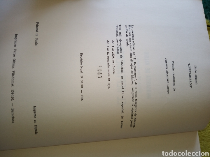 Libros de segunda mano: El Heptameron - Foto 2