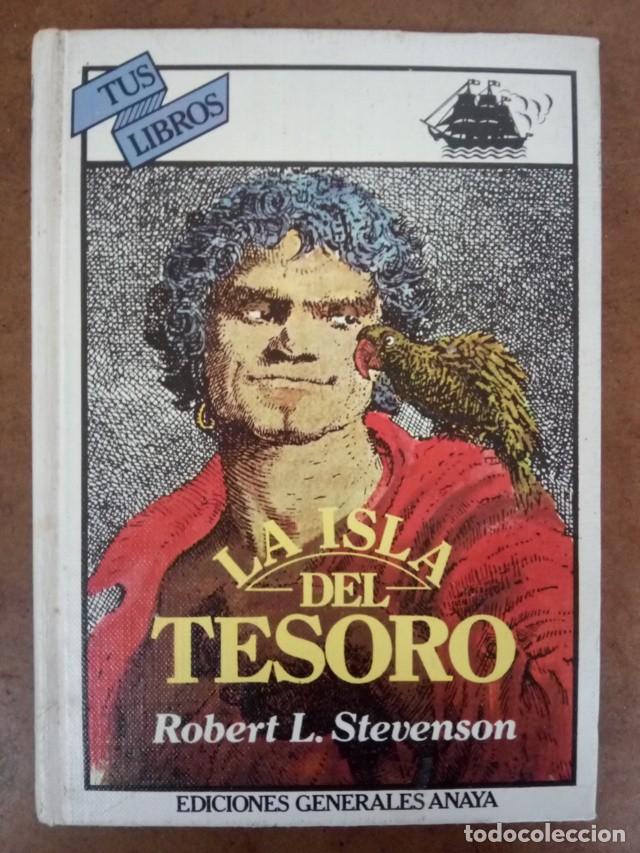 Libros de segunda mano: LA ISLA DEL TESORO (ROBERT L. STEVENSON) ANAYA - CARTONE - Foto 1