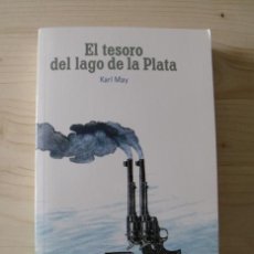 Libros de segunda mano: LIBRO EL TESORO DEL LAGO DE LA PLATA - KARL MAY - EL PAÍS AVENTURAS. Lote 161035558