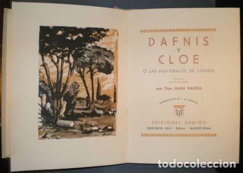 Libros de segunda mano: LONGO: DAFNIS Y CLOE O LAS PASTORALES DE LONGO. Ed. limitada y numerada