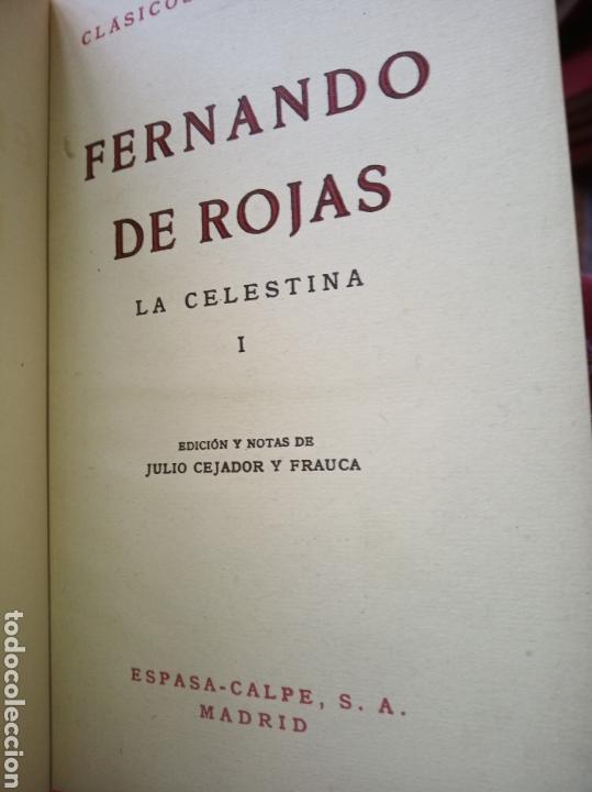 Libros de segunda mano: La Celestina. Fernando de Rojas - Foto 3