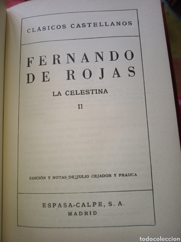 Libros de segunda mano: La Celestina. Fernando de Rojas - Foto 4
