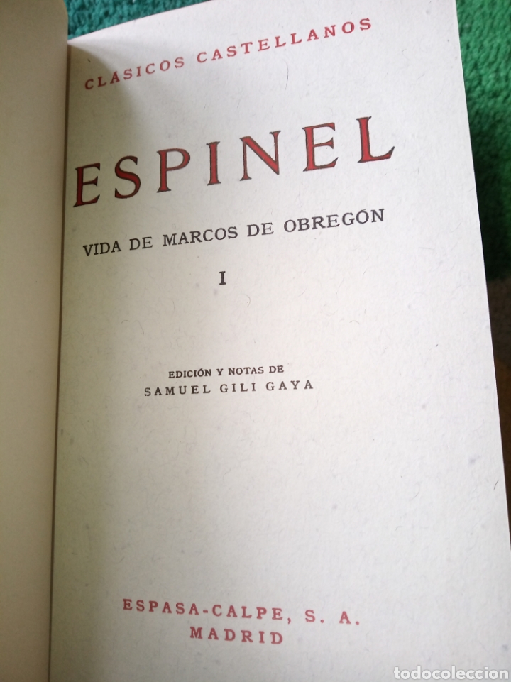Libros de segunda mano: Vida de Marcos de Obreg&oacute;n. Espinel - Foto 3