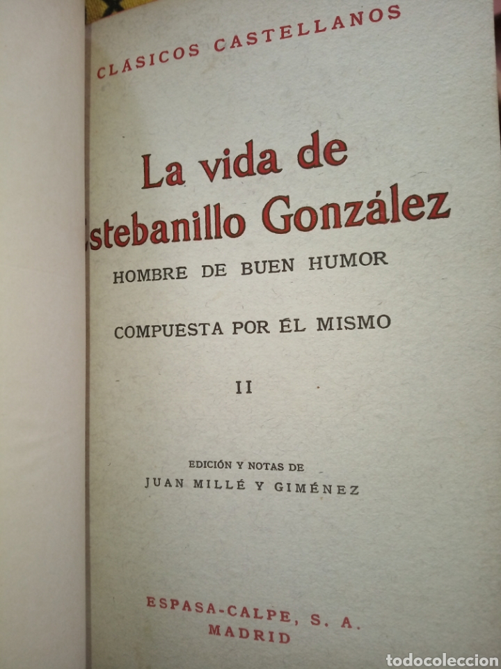Libros de segunda mano: La vida de Estebanillo Gonz&aacute;lez - Foto 4