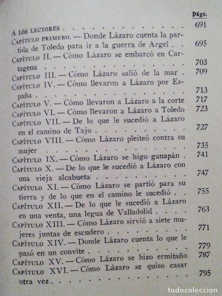 Libros de segunda mano: LIBRO. LA CELESTINA Y LAZARILLOS. 1959 - Foto 15
