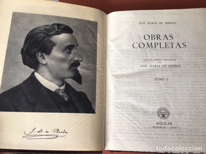 Libros de segunda mano: Jos&eacute; Mar&iacute;a Pereda. AGUILAR - Foto 6